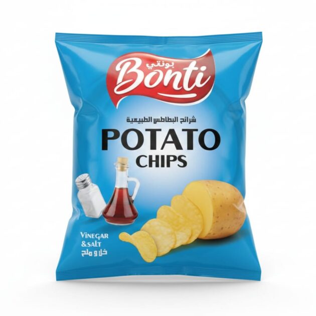 شيبس بونتي – ملح وخل